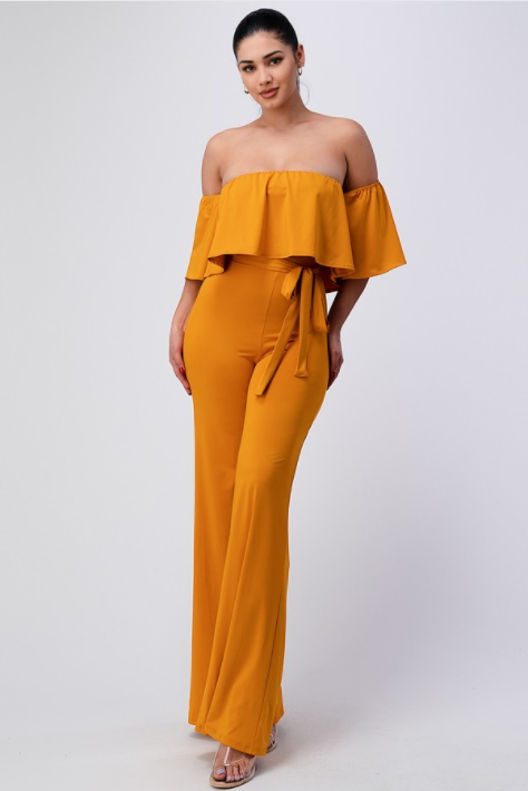 Ida's Marvelous Mustard Jumpsuit