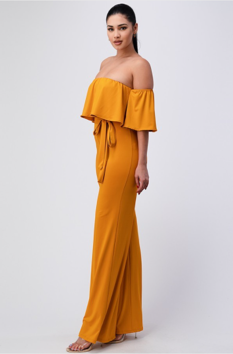 Ida's Marvelous Mustard Jumpsuit