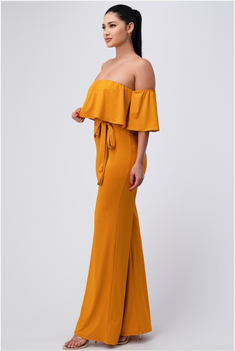 Ida's Marvelous Mustard Jumpsuit