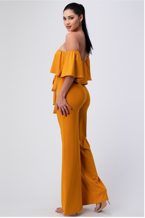 Ida's Marvelous Mustard Jumpsuit