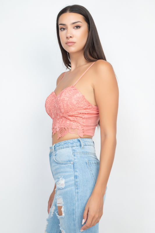 Margaret's Lace Bralette Top