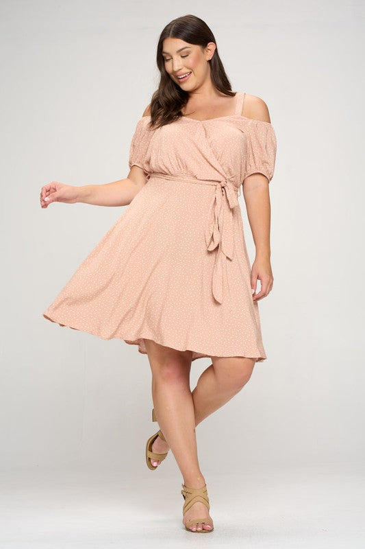 Edith's All We Have Is Now Dot Print Dress