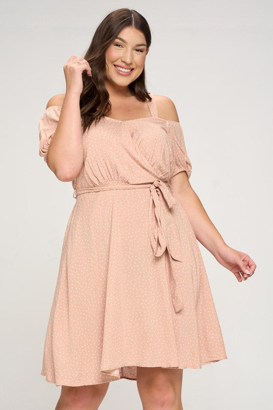 Edith's All We Have Is Now Dot Print Dress