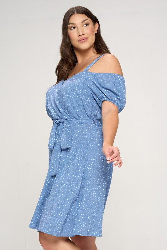 Edith's All We Have Is Now Dot Print Dress