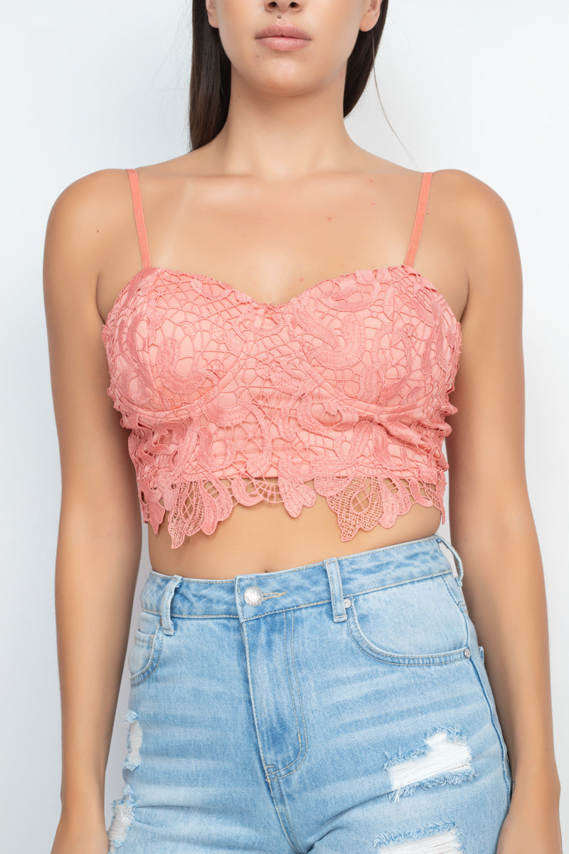 Margaret's Lace Bralette Top
